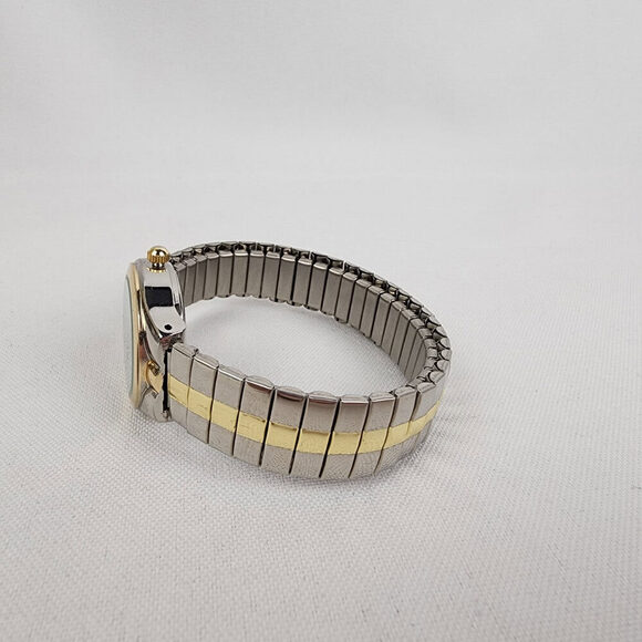 Vintage Gold & Silver Stretch Watch - Picture 4 of 7